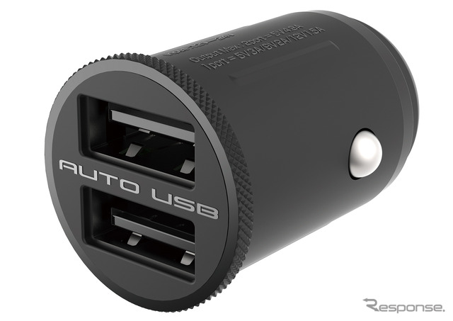 Kashimura・DC-24W-USB 2ポート QC3 自動判定(DC-047)