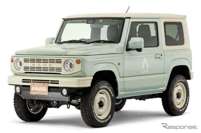 モデルとなった車:APIO×DAMD JIMNY little B.(JB64)