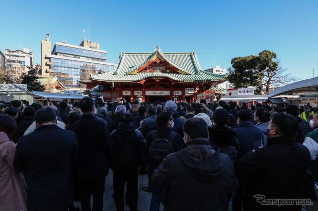 東京・神田明神（1月4日）