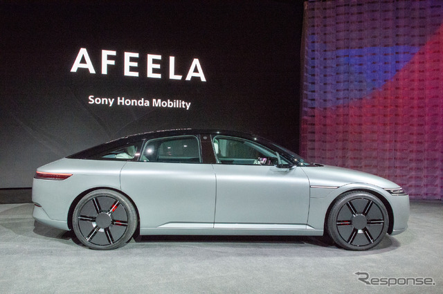 ソニー・ホンダ「AFEELA」のプロトタイプ（CES 2023）