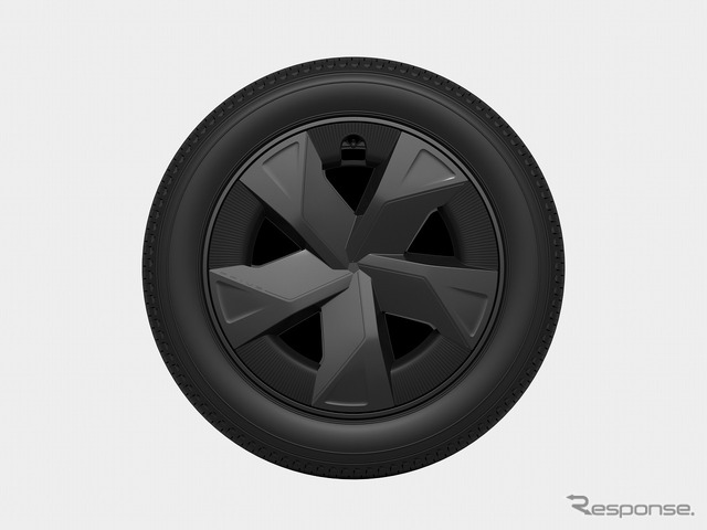 専用アルミホイール:195/60R17タイヤ&17×6.5Jアルミホイール(ダークグレーメタリック塗装/樹脂フルキャップ付)
