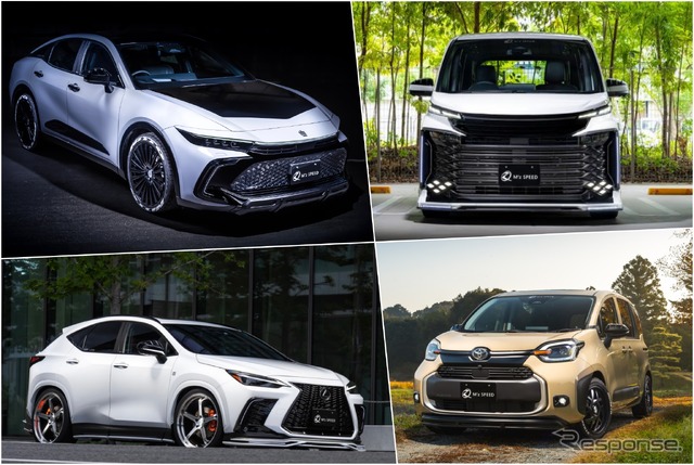 クラウン・クロスオーバーを“ラグジュアリーワイルド”にカスタム!エムズスピードの出展車両に注目