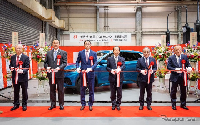 BYDのEVの納車前点検・整備するPDIセンター