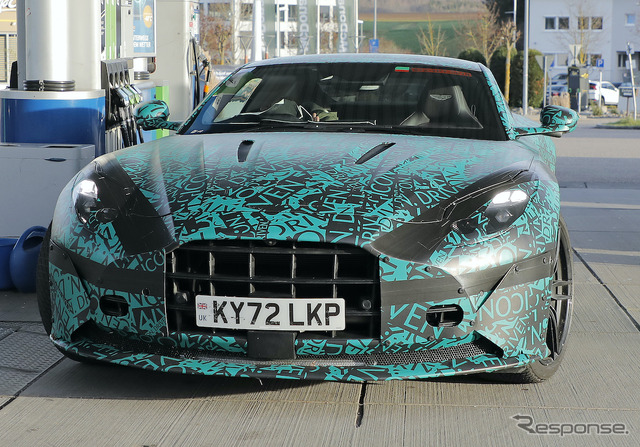 アストンマーティン DB11 プロトタイプ(スクープ写真)