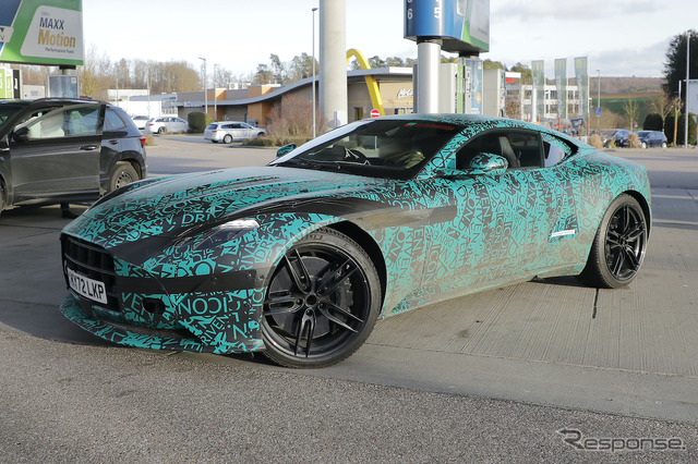 アストンマーティン DB11 プロトタイプ(スクープ写真)