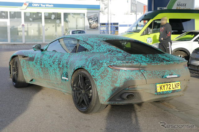 アストンマーティン DB11 プロトタイプ(スクープ写真)