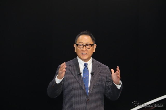 豊田章男社長(東京オートサロン2023)