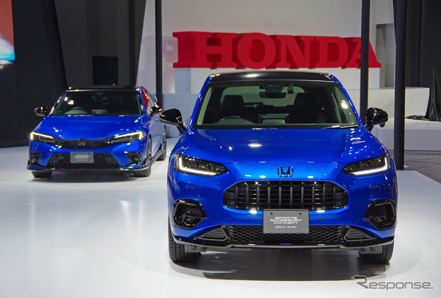 ホンダブースには最新SUV『ZR-V』が(東京オートサロン2023)
