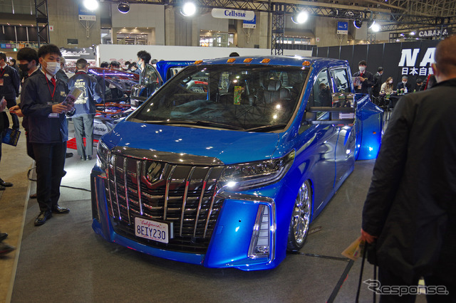 NATSが製作したアルファードのピックアップトラック(東京オートサロン2023)