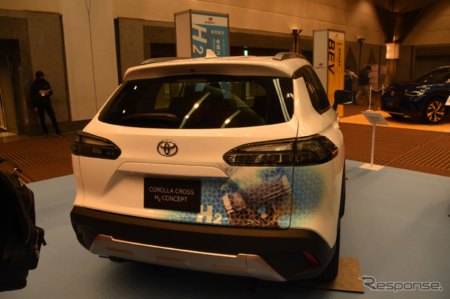 トヨタ カローラクロス 水素エンジン搭載車