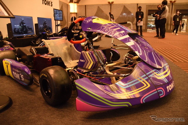 TOM'S EV Kart for Competition