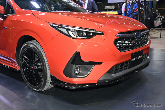 スバル インプレッサ プロトタイプ STIパーツ装着車(東京オートサロン2023)