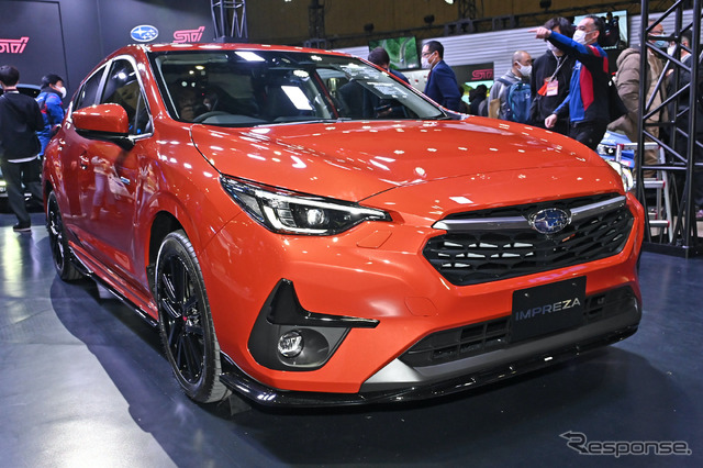 スバル インプレッサ プロトタイプ STIパーツ装着車(東京オートサロン2023)