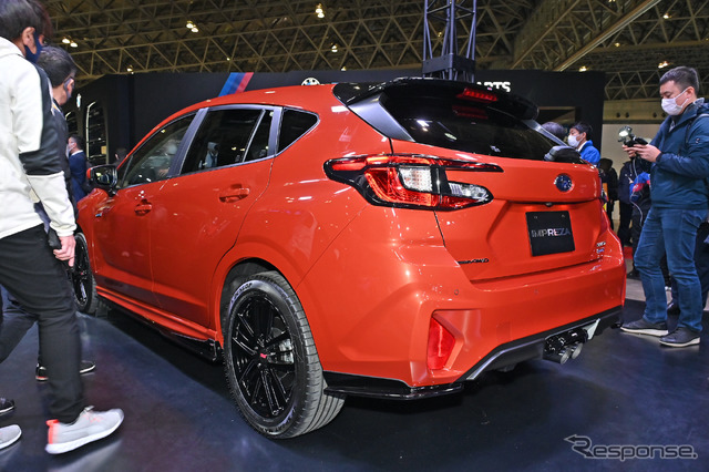スバル インプレッサ プロトタイプ STIパーツ装着車(東京オートサロン2023)