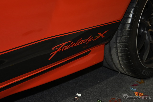 日産愛知自動車大学校/日産京都自動車大学校が製作した『フェアレディX』(東京オートサロン2023)