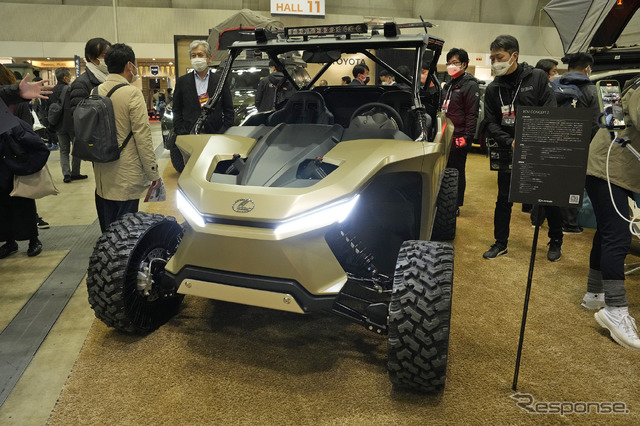 レクサスの水素エンジン車「ROVコンセプト2」(東京アウトドアショー2023)
