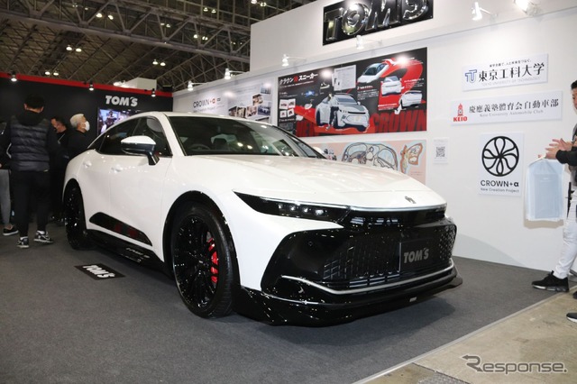 東京オートサロン2023:TOM'Sと大学生の取り組み
