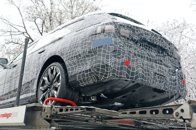 BMW i5ツーリング プロトタイプ(スクープ写真)