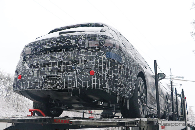 BMW i5ツーリング プロトタイプ(スクープ写真)
