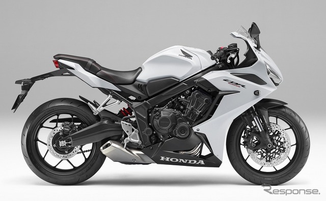 ホンダCBR650R(パールグレアホワイト)