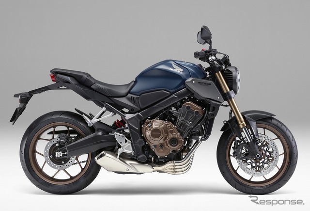 ホンダCB650R(マットジーンズブルーメタリック)