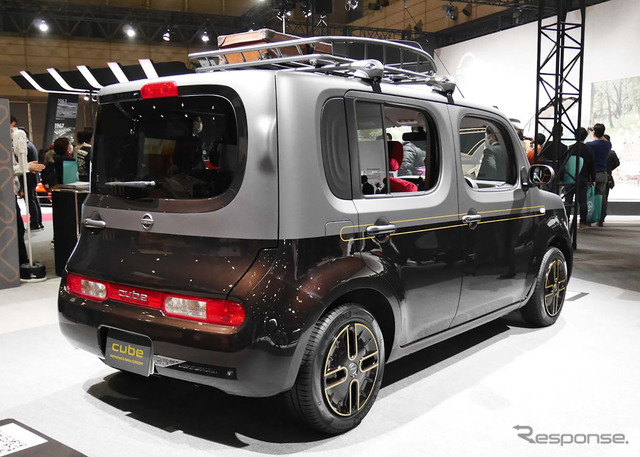 日産 キューブ リフレッシュ&レトロコンセプト(東京オートサロン2023)