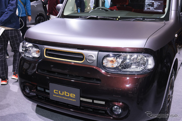 日産 キューブ リフレッシュ&レトロコンセプト(東京オートサロン2023)