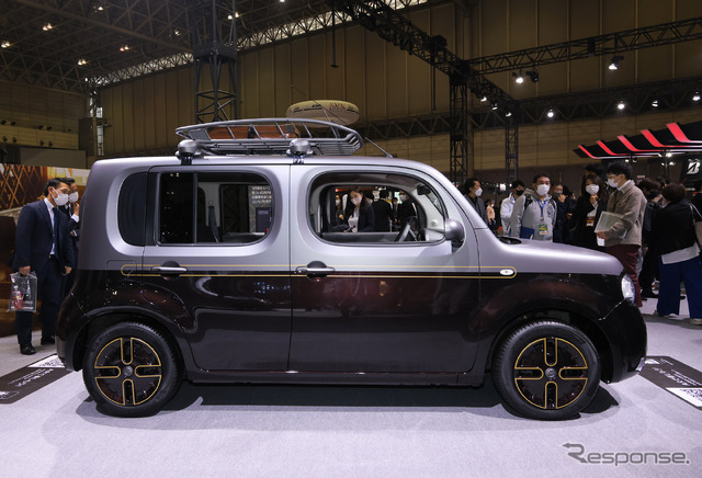 日産 キューブ リフレッシュ&レトロコンセプト(東京オートサロン2023)