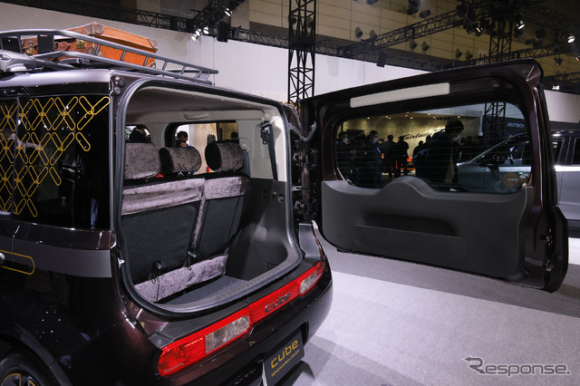日産 キューブ リフレッシュ&レトロコンセプト(東京オートサロン2023)