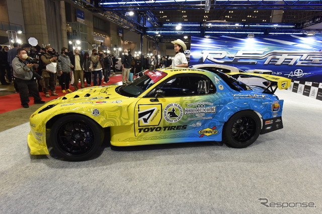 RE雨宮 2023年度D1GP参戦車両(東京オートサロン2023)