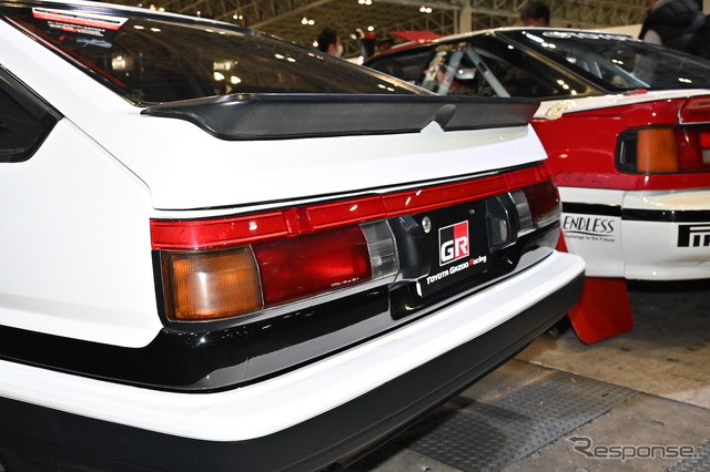 佐々木雅弘選手のトヨタ スプリンタートレノ AE86（東京オートサロン2023）