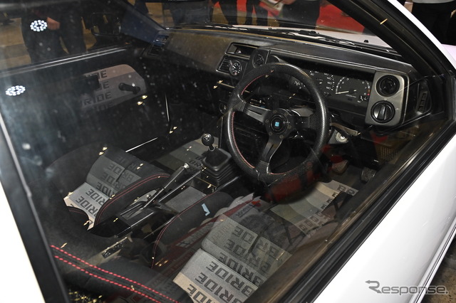佐々木雅弘選手のトヨタ スプリンタートレノ AE86(東京オートサロン2023)