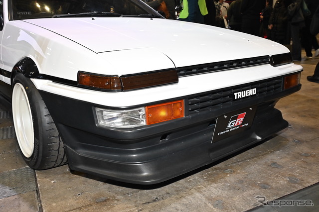 佐々木雅弘選手のトヨタ スプリンタートレノ AE86(東京オートサロン2023)