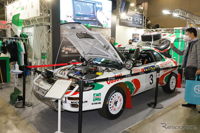 トヨタ セリカ GT FOUR(ST185)1995 サファリラリー優勝車(テインブース/東京オートサロン2023)
