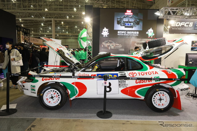 トヨタ セリカ GT FOUR(ST185)1995 サファリラリー優勝車(テインブース/東京オートサロン2023)