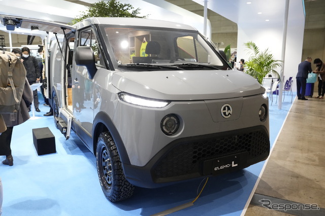東京オートサロン2023:HWEエレモLの移動オフィス架装