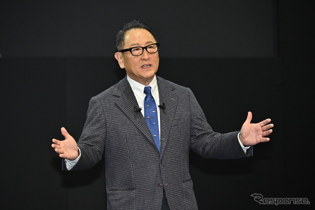 豊田章男社長(東京オートサロン2023)