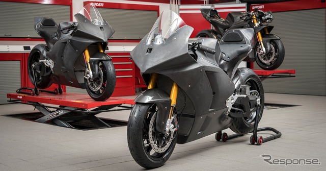 生産が開始されたドゥカティの電動バイク「FIM Enel MotoEワールドカップ」参戦プロトタイプ