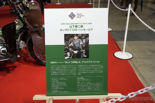 ホンダ CT125 ハンターカブ 山下健二郎仕様(東京オートサロン2023)