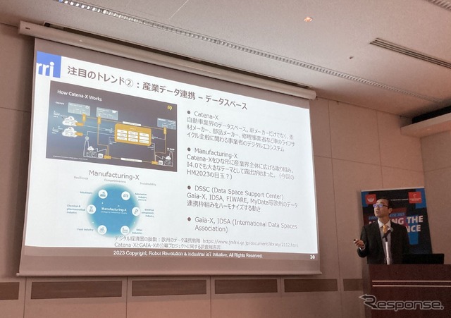 ゲストスピーカーRRI 中島一雄氏:データ連携基盤の動きに注目