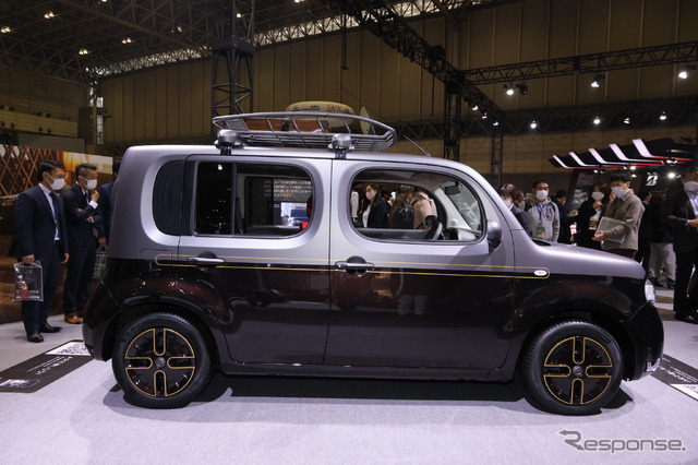 日産 キューブRefreshed & Retro CONCEPT(東京オートサロン2023)