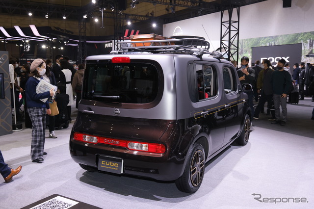 日産 キューブRefreshed & Retro CONCEPT(東京オートサロン2023)