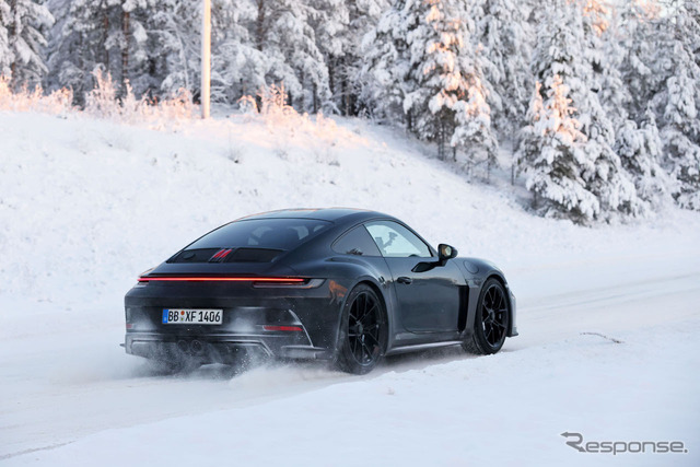 ポルシェ 911 ST 市販型プロトタイプ スクープ写真