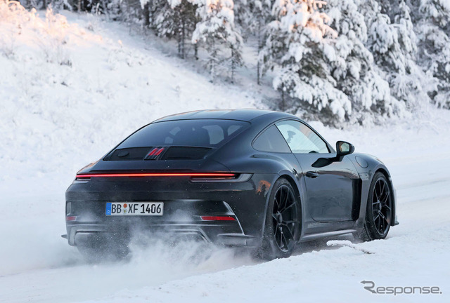 ポルシェ 911 ST 市販型プロトタイプ スクープ写真