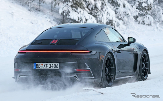 ポルシェ 911 ST 市販型プロトタイプ スクープ写真