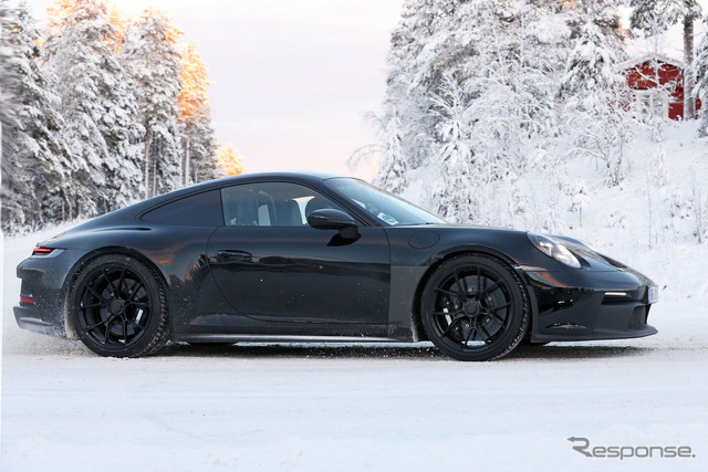 ポルシェ 911 ST 市販型プロトタイプ スクープ写真