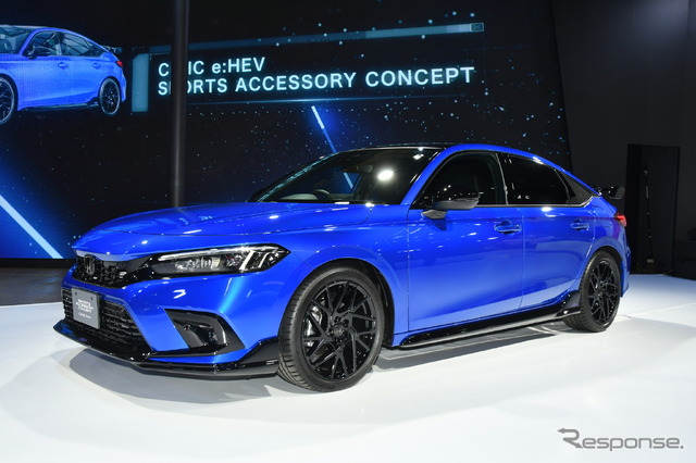 ホンダアクセス シビックe:HEV スポーツアクセサリーコンセプト(東京オートサロン2023)