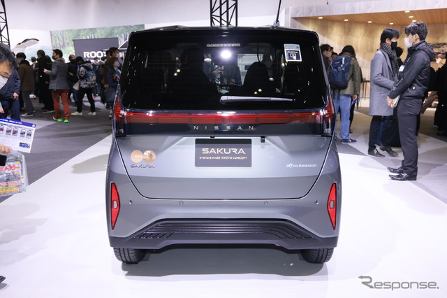 日産 サクラ e-share mobi KYOTO(東京オートサロン2023)