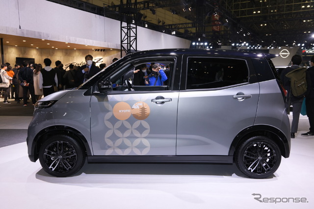 日産 サクラ e-share mobi KYOTO(東京オートサロン2023)