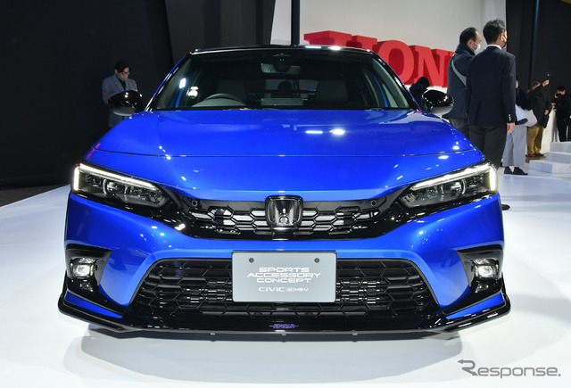 ホンダアクセス シビックe:HEV スポーツアクセサリーコンセプト(東京オートサロン2023)